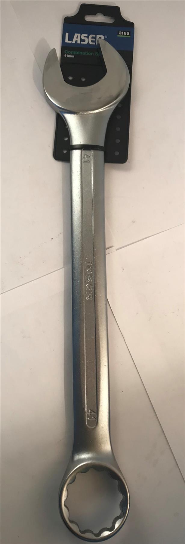 Laser Chrome Vanadium Combination Spanner 41mm  3186