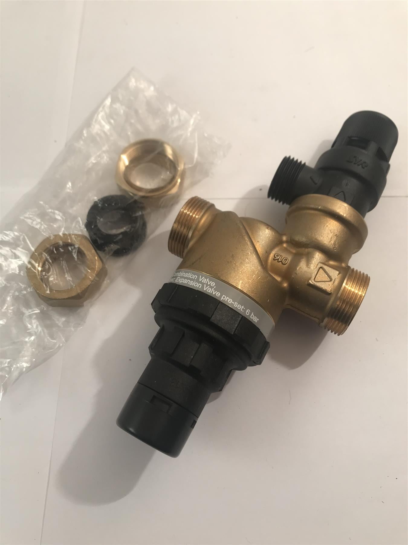 Interpart Cold Water Combination Valve 6 Bar  95605022