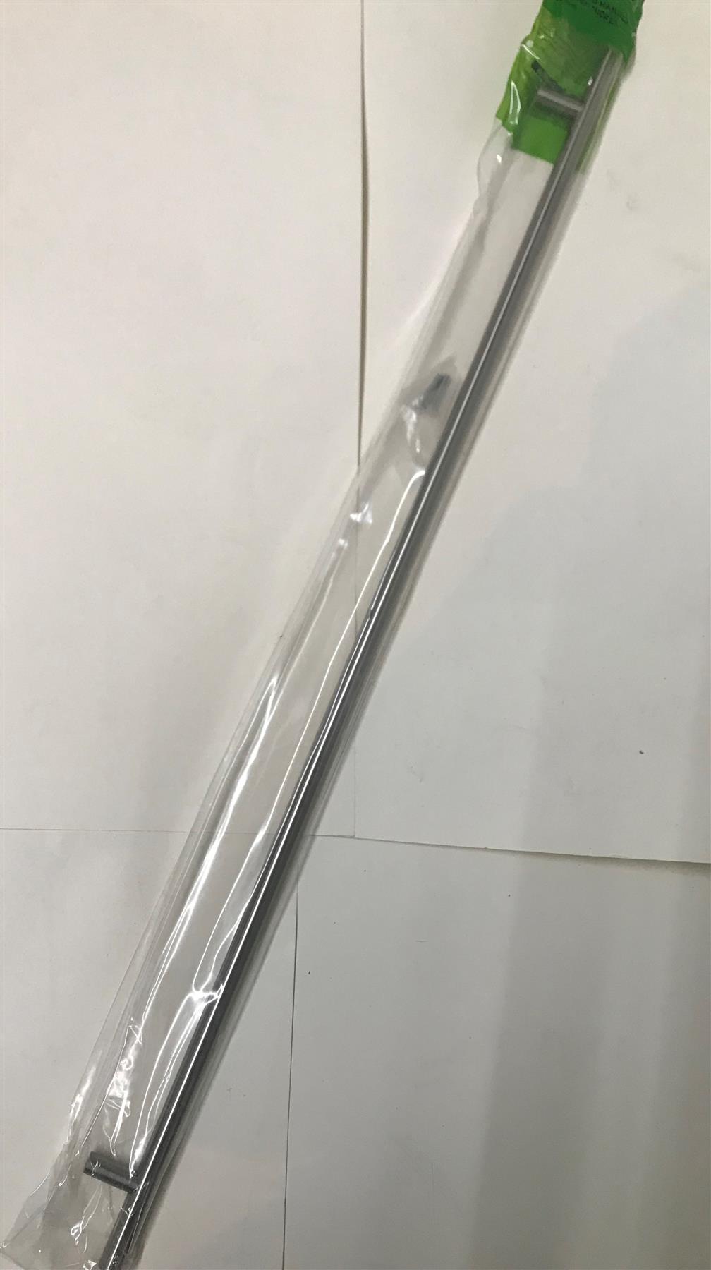 Super Rod Handle for Cupboards - Brushed Nickle 608mm SP4967
