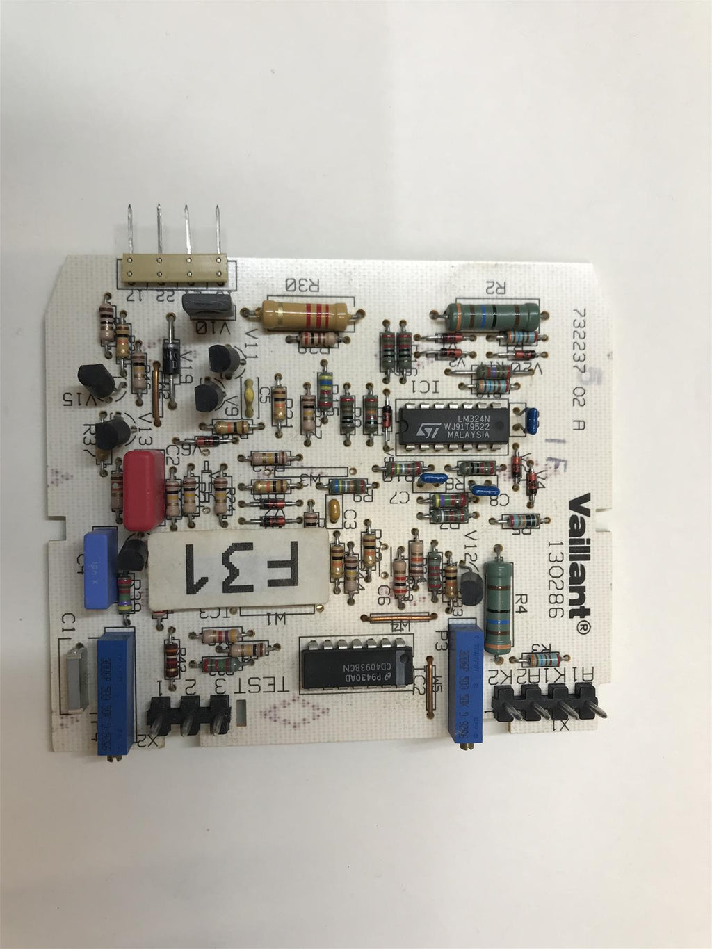 New Vaillant 130311 Circuit Board 13 0311 TB Fireplace 110 280 XE Exhaust Sensor