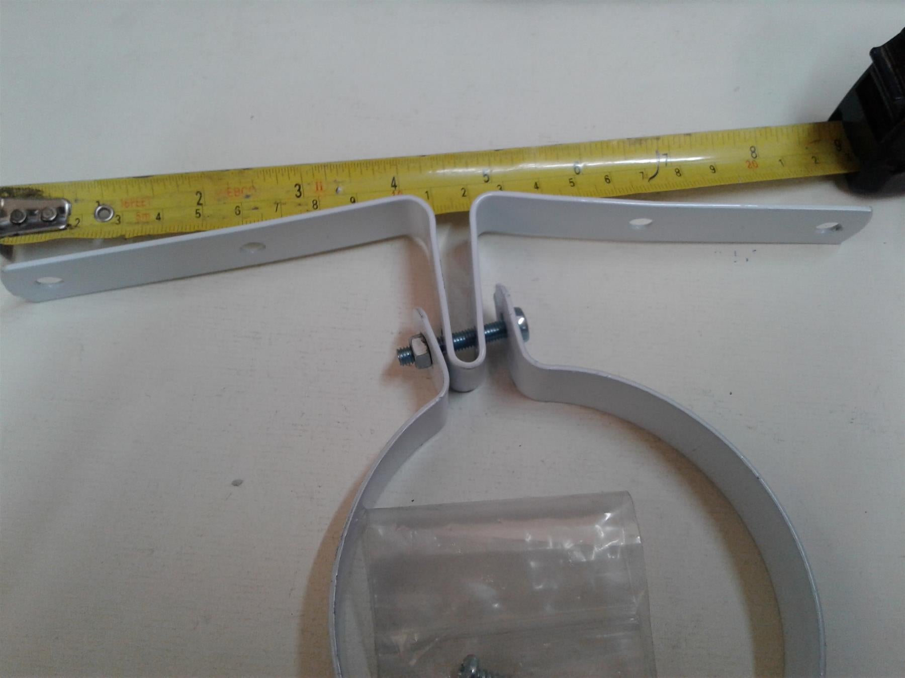 NEW M&G Boiler flue wall 100mm clamp bracket ROOF TERMINAL