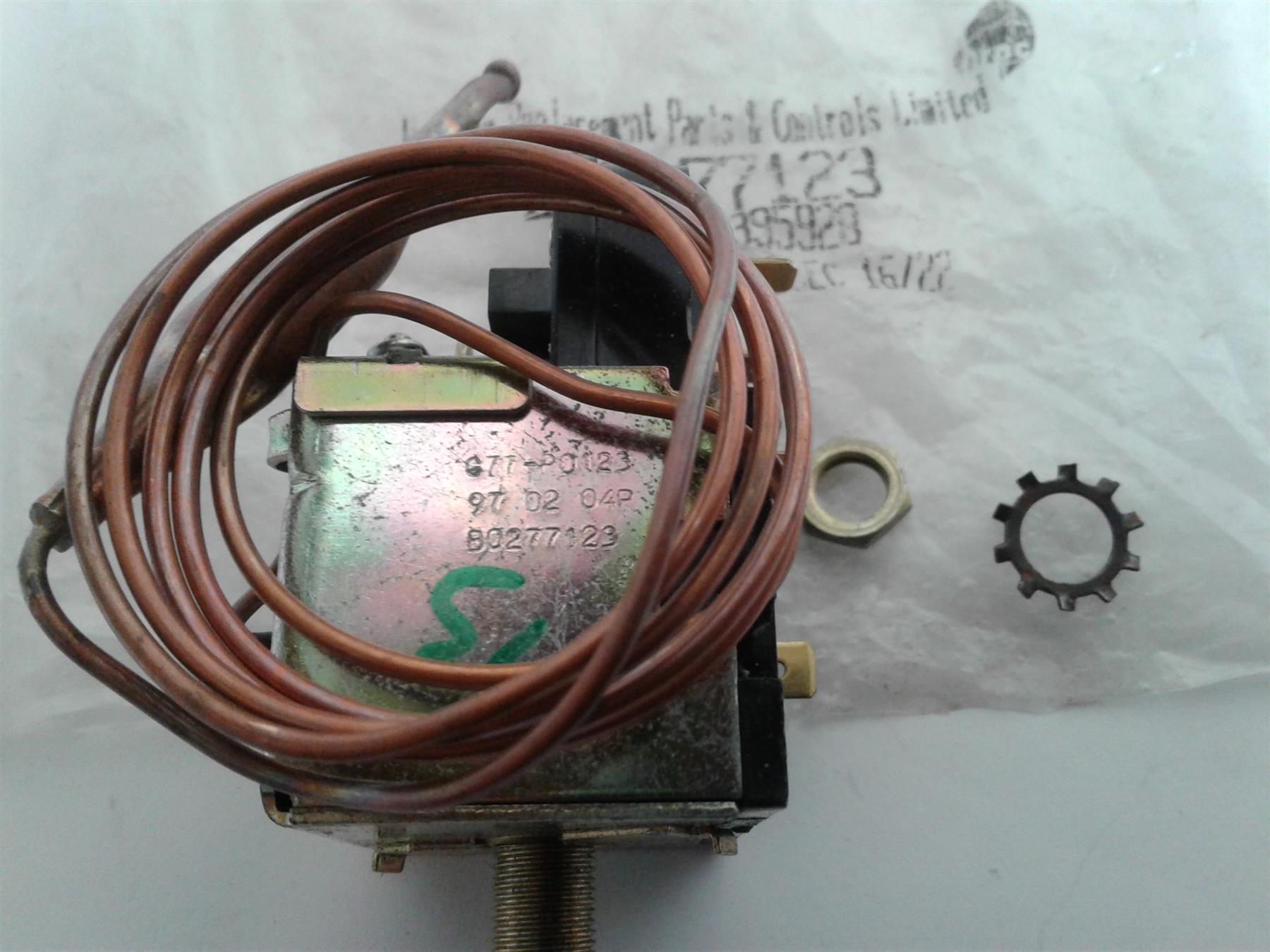 NEW RANCO BOILER THERMOSTAT C77 P0123