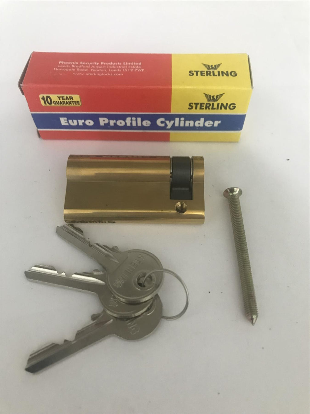 Sterling ESB045 Single Cylinder 61mm (40x11), Brass