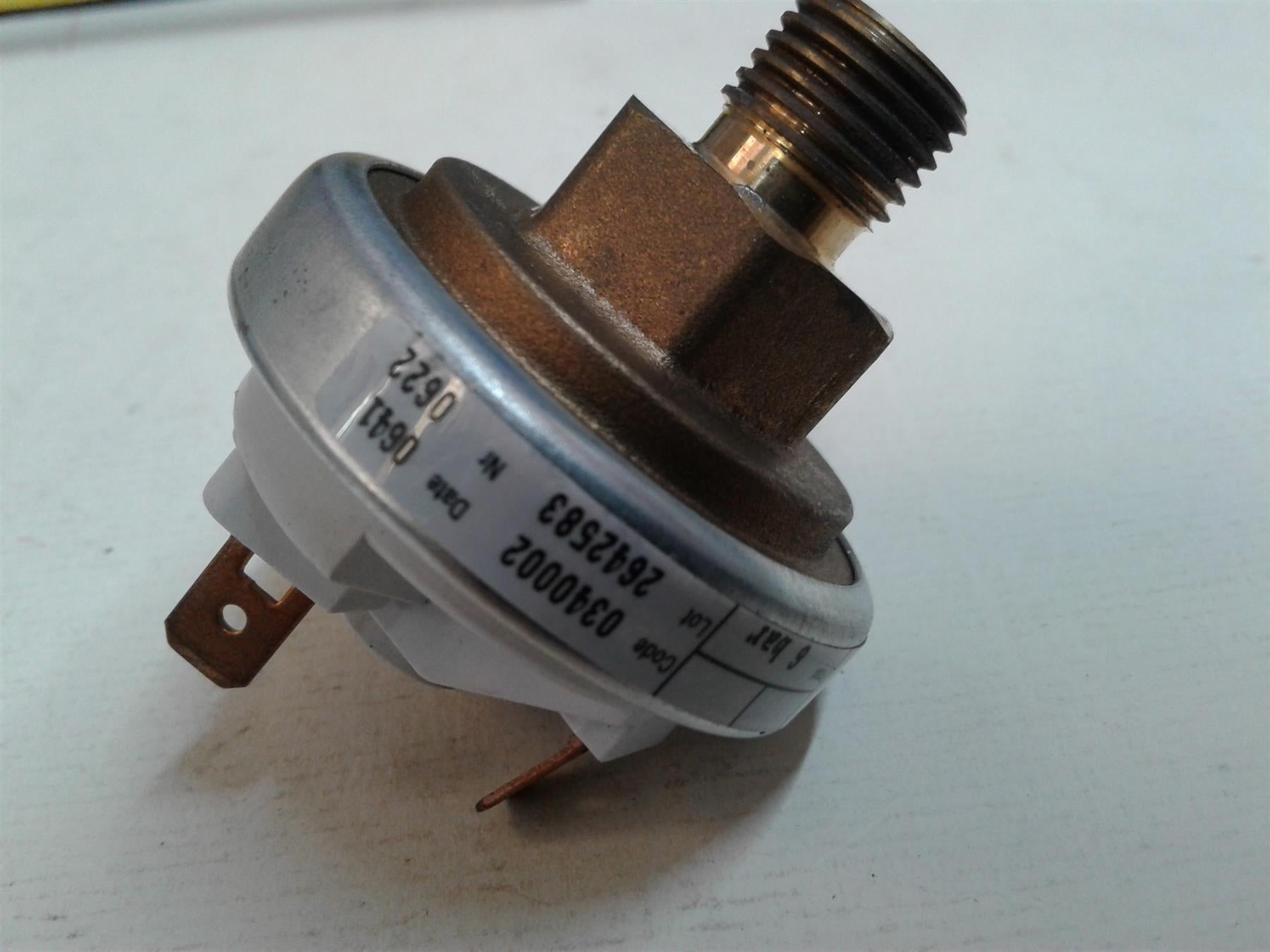 NEW IDEAL 075176 WATER PRESSURE SWITCH 6 BAR SIT 0340002