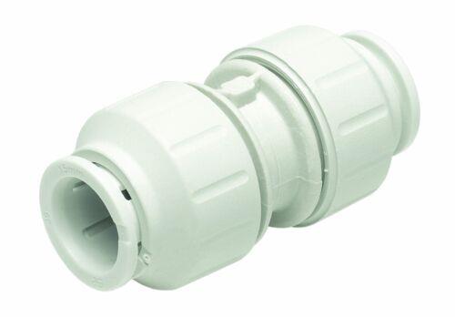 John Guest 15mm Equal Straight Connector, JG, PEM0415W, SpeedFit