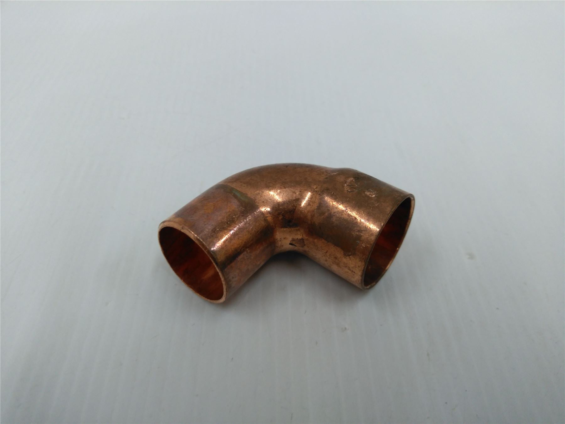 COPPER END FEED FITTING ELBOW 90 DEGREE SIZE 22mm MALE TO FEMALE