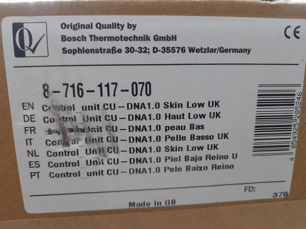 WORCESTER GREENSTAR CONTROL UNIT 8716117070