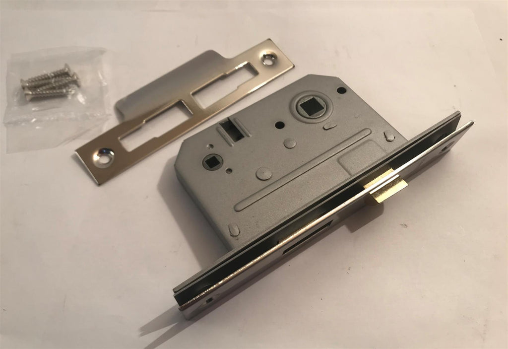 Sterling 2.5" Mortice Bathroom Lock MLB325BN-A