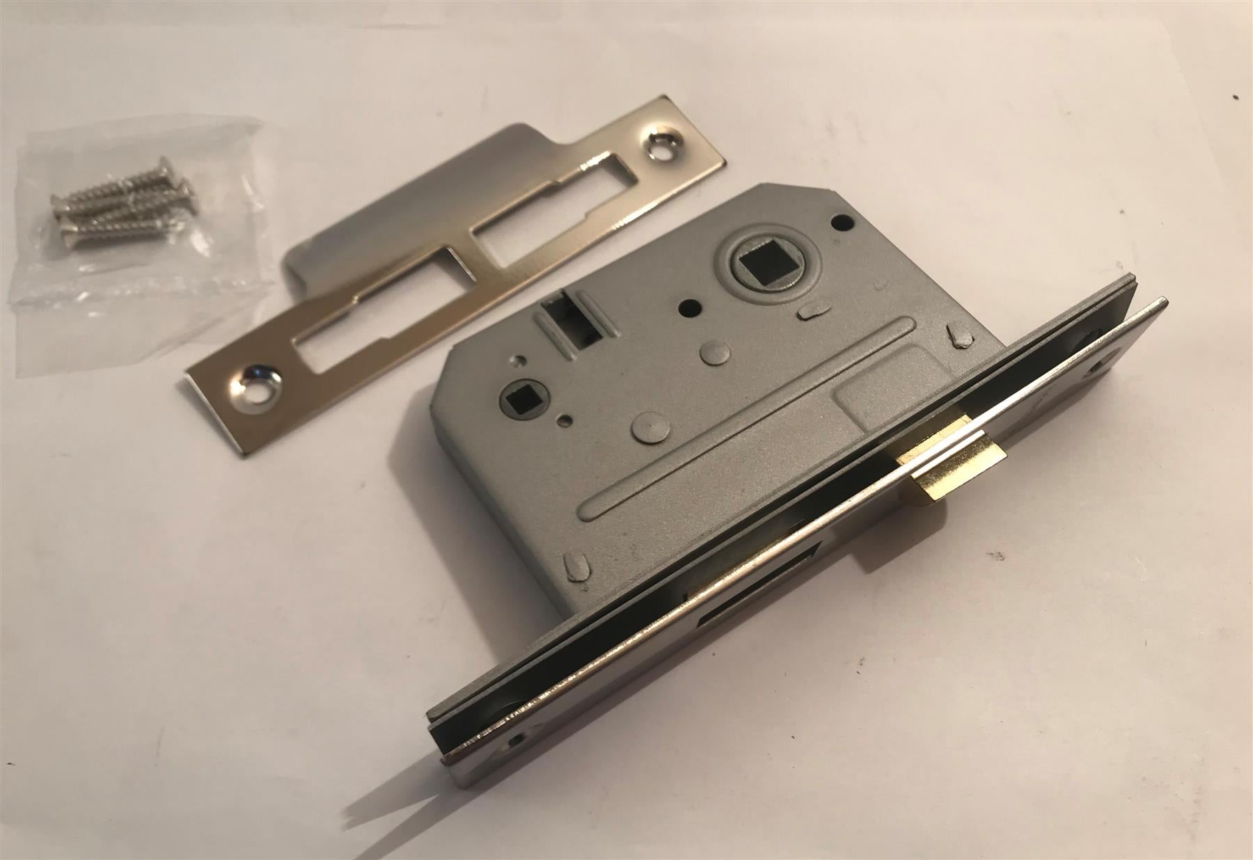 Sterling 2.5" Mortice Bathroom Lock MLB325BN-A