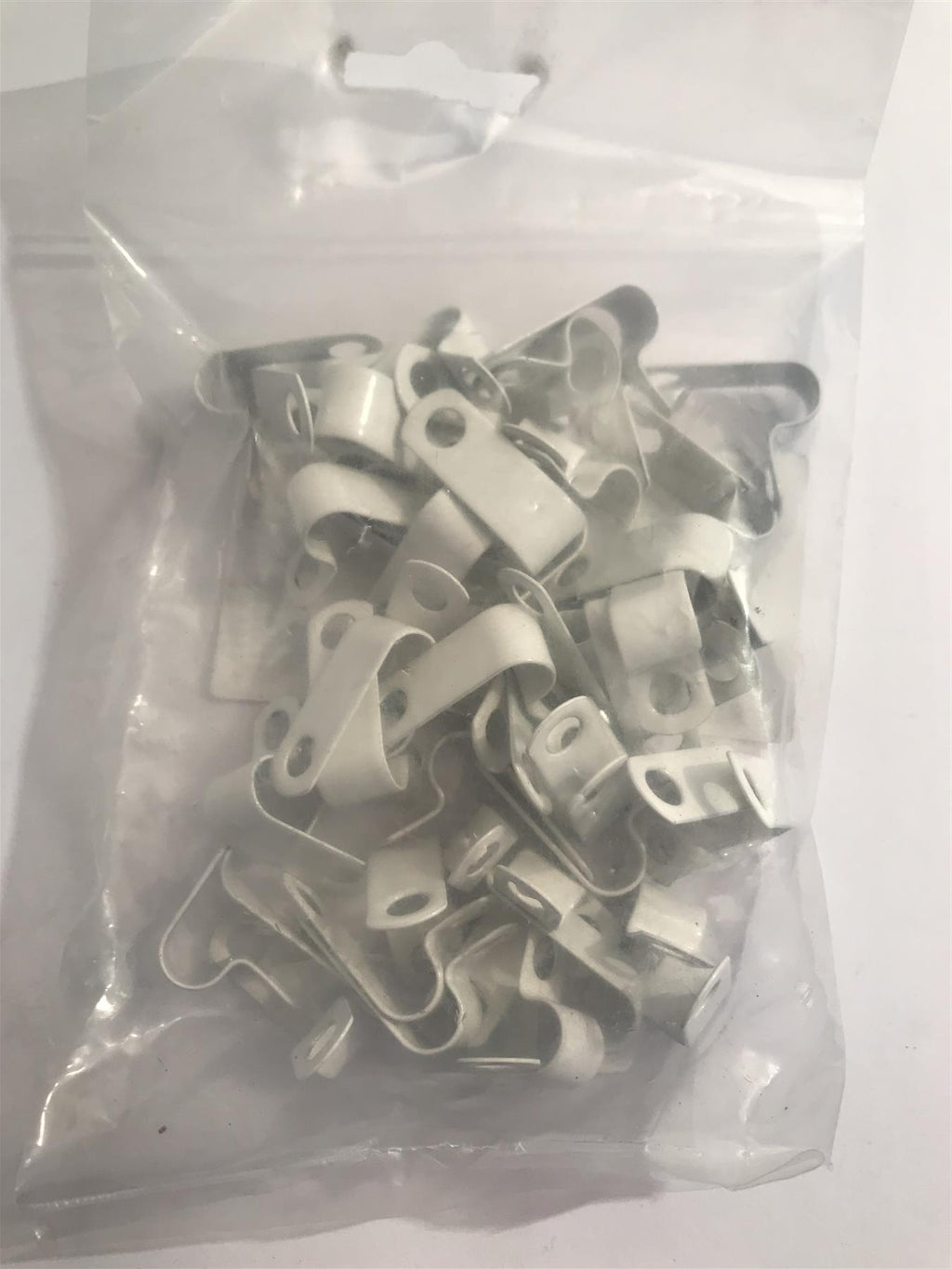 Deligo LSF Coated White Pyro Cable Clips 7mm RCHL30W (50 Pack)