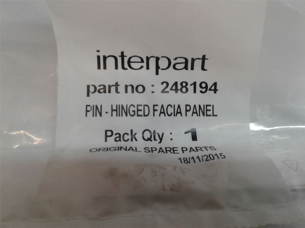 NEW Potterton Titanium 24 33 40 Combi ErP Boiler Hinged Facia Panel Pin 248194