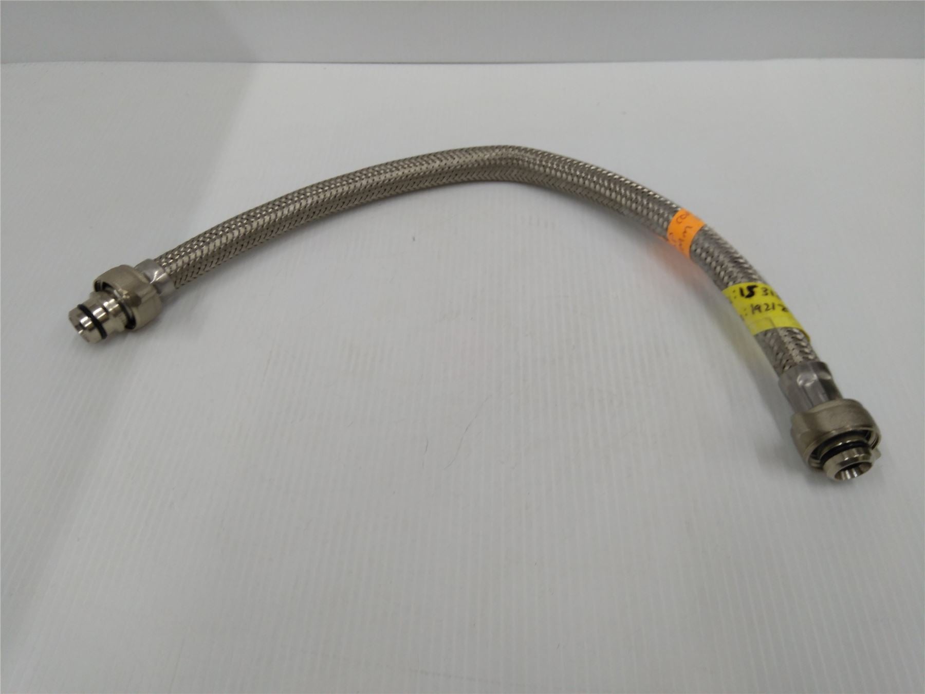 NEW TAP CONNECTOR MAJOR DIAMETER 22.9111mm BRAIDED FLEXIBLE PIPE LENGTH 325mm