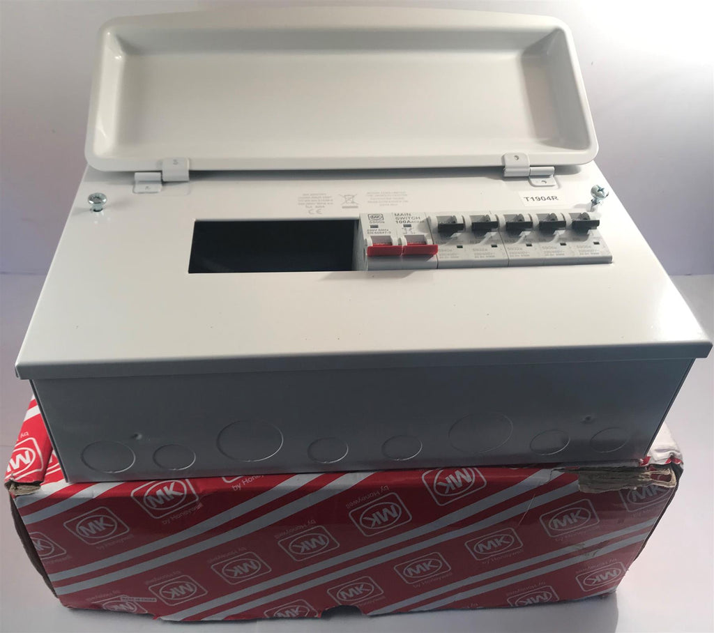 Honeywell MK K8664SMET Consumer Unit 12 Way RCD/MCB 100A