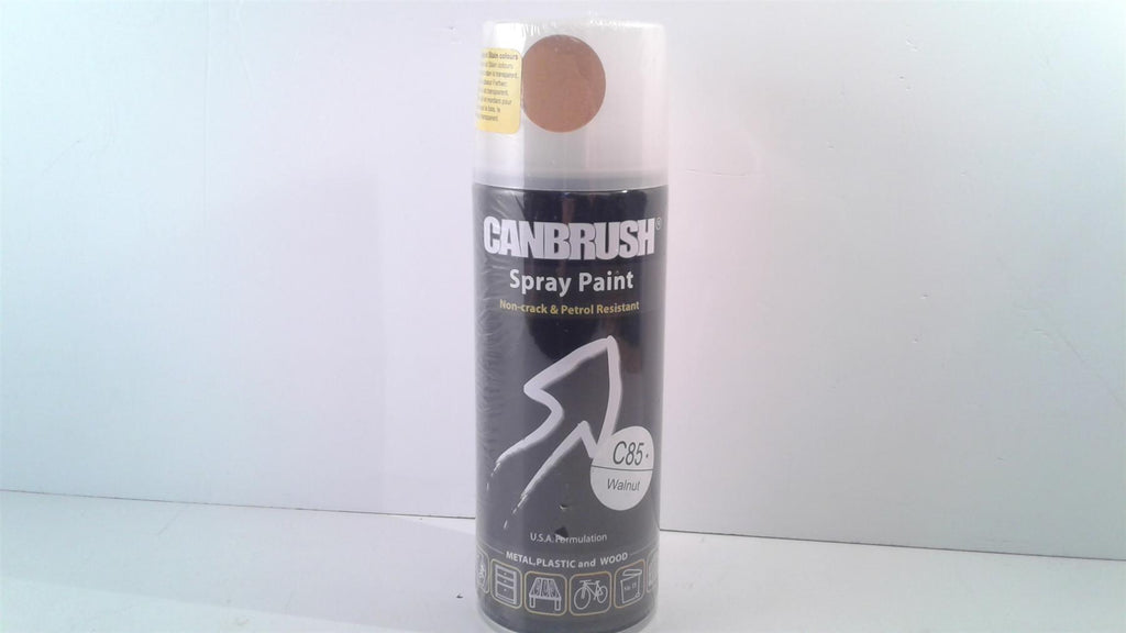 Canbrush Spray Paint C85 Walnut for metal, plastic and wood