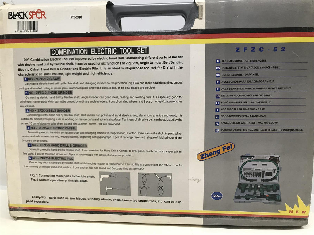 Blackspur Combination Electric Tool Set  PT200