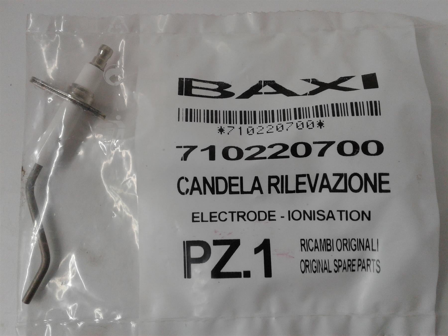 NEW Baxi LUNA Ionization Electrode SPARK PLUG 710220700