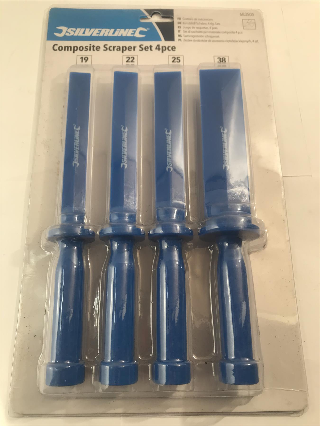 Silverline 4pc Composite Scraper Set  683505