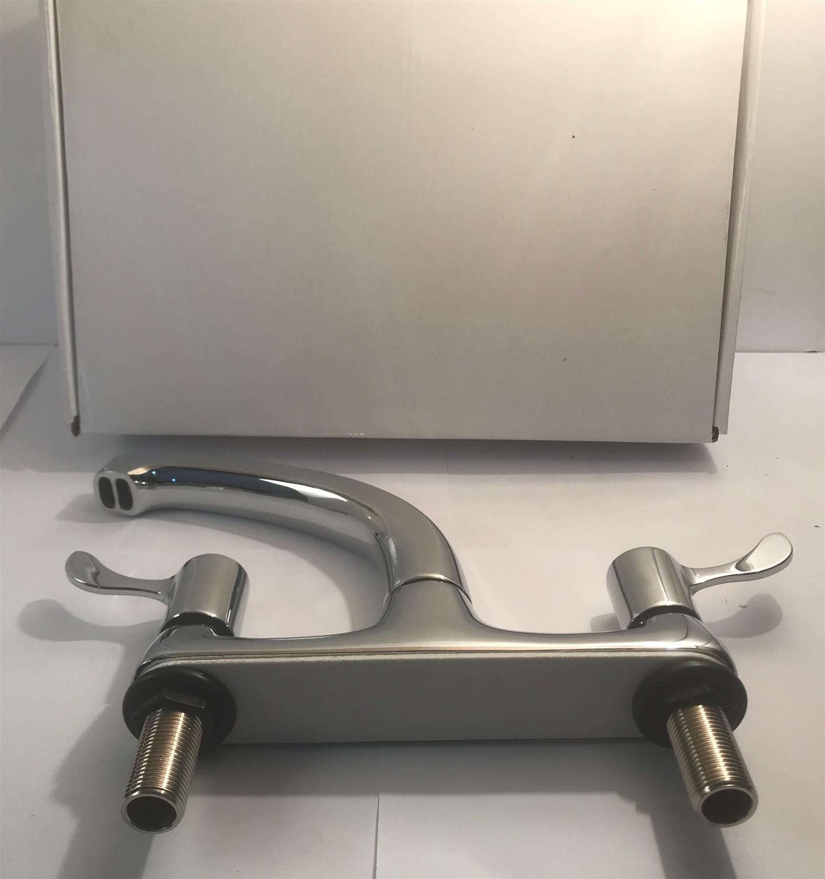 Taurus Chrome Lever Sink Mixer (75mm Lever)