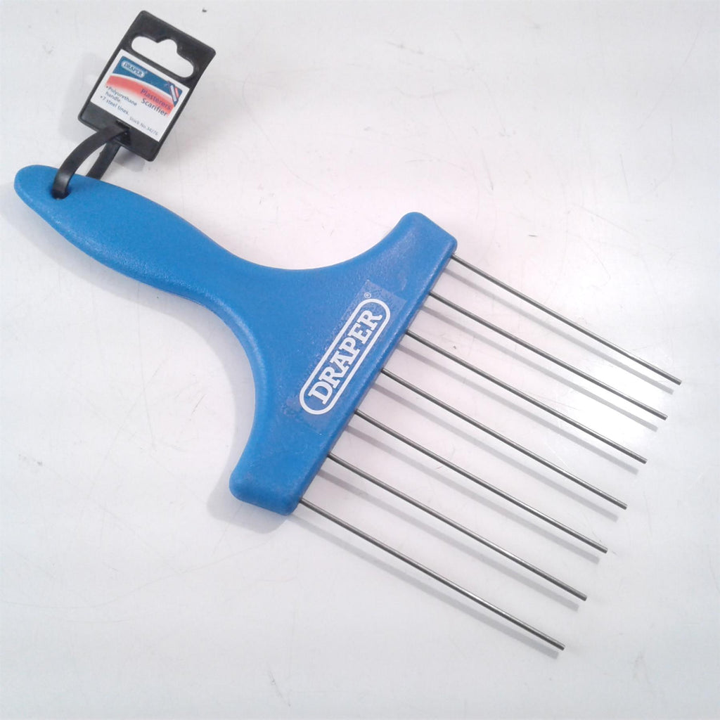Draper Plasterers Scarifier Interior/Exterior Rendering 7 Tines 34276