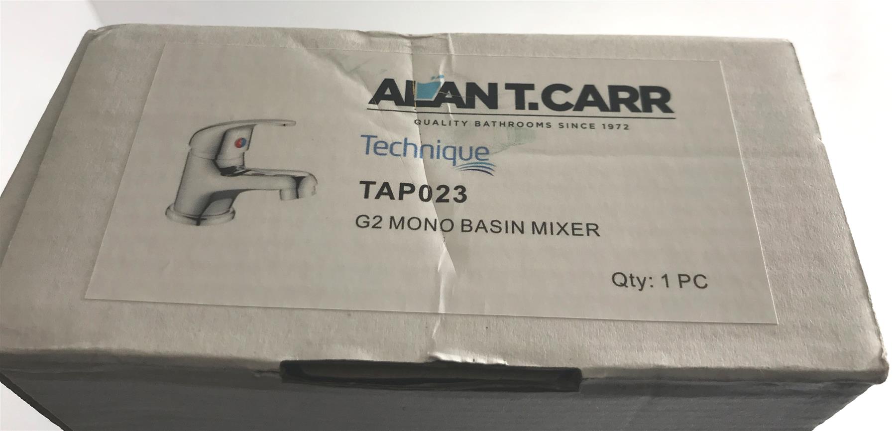 Alan.Carr Technique TAP023 G2 Mono Basin Mixer