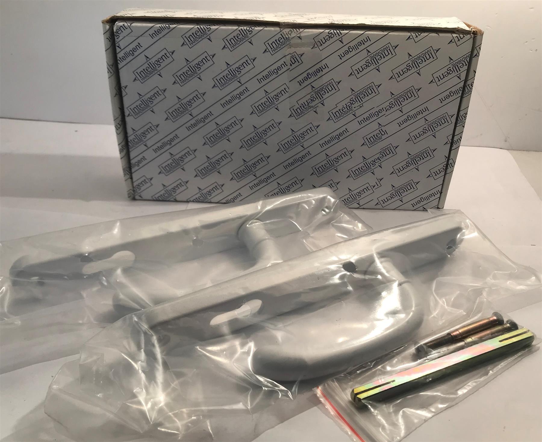 Sienna Euro Lock Handle 92mm Double Sprung White  PO/003418