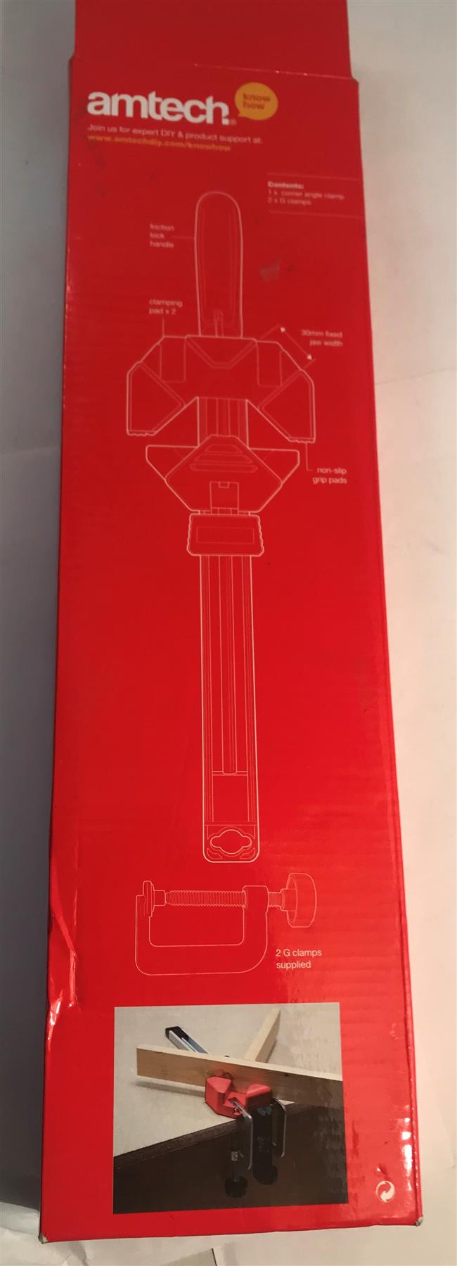 Amtech Corner Angle Clamp D2060