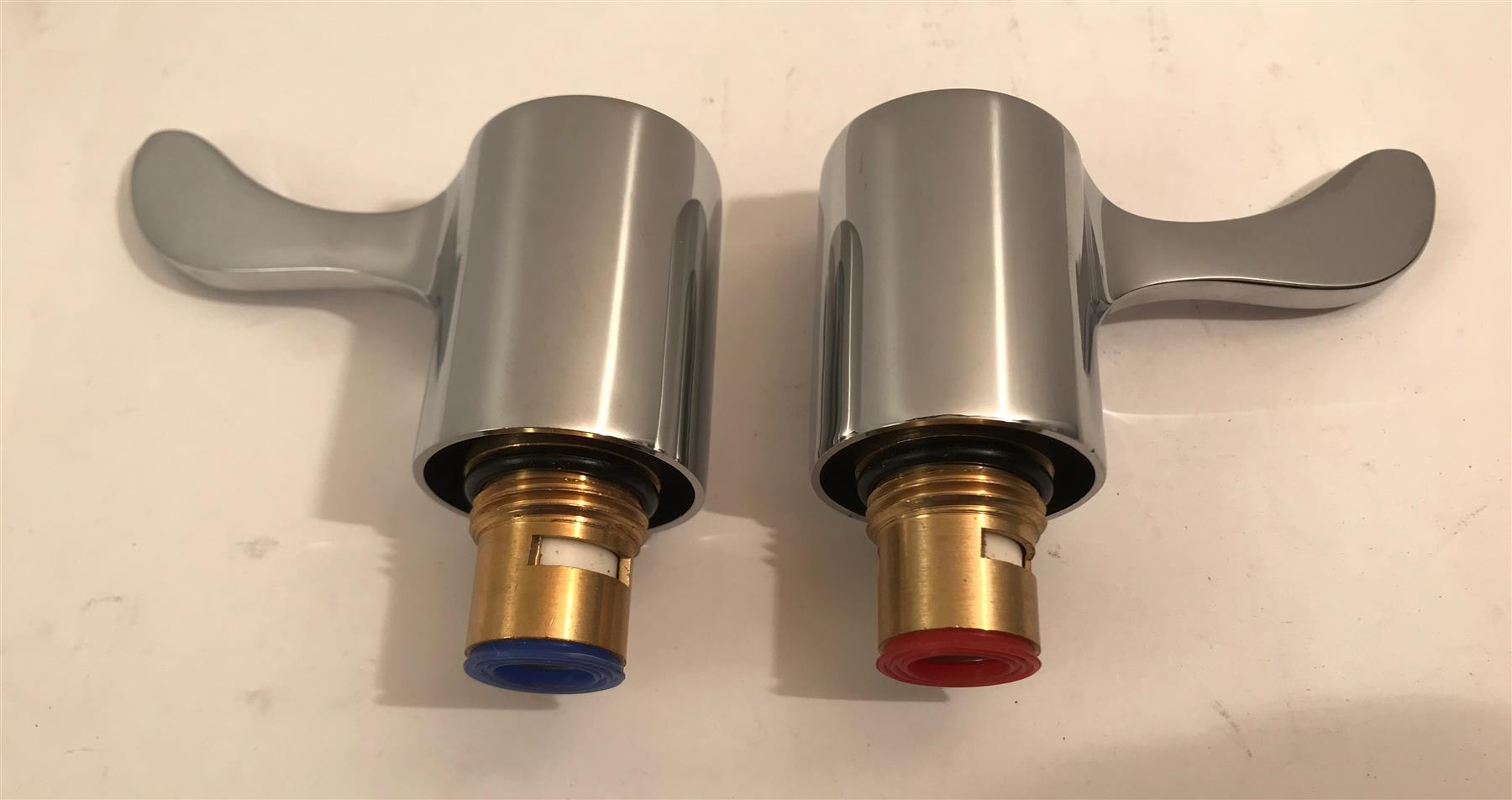 Westco Pair CP 1/2" Lever Tap Handles  42105