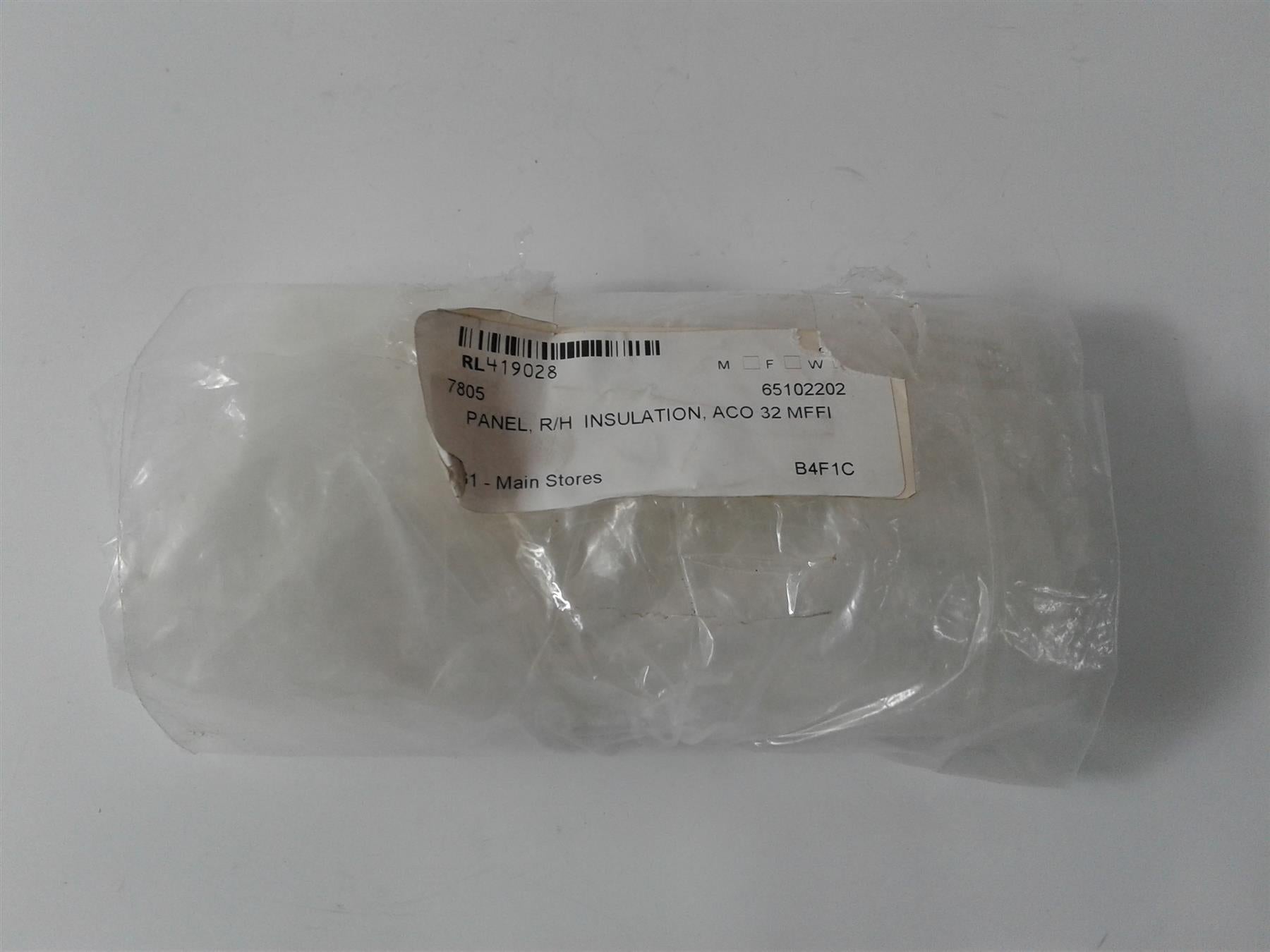 ARISTON & CHAFFOTEAUX 65102202 PANEL INSULATION RH