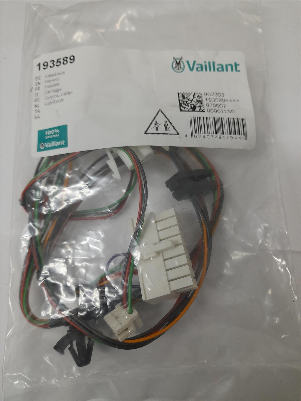 VAILLANT 193589 HARNESS