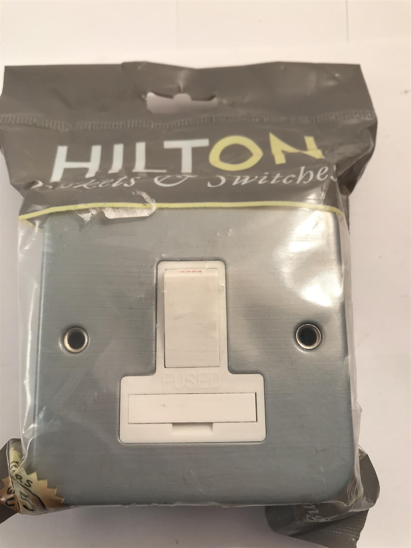 Hilton 13A Fused DP Switch Metal Clad  BS1363