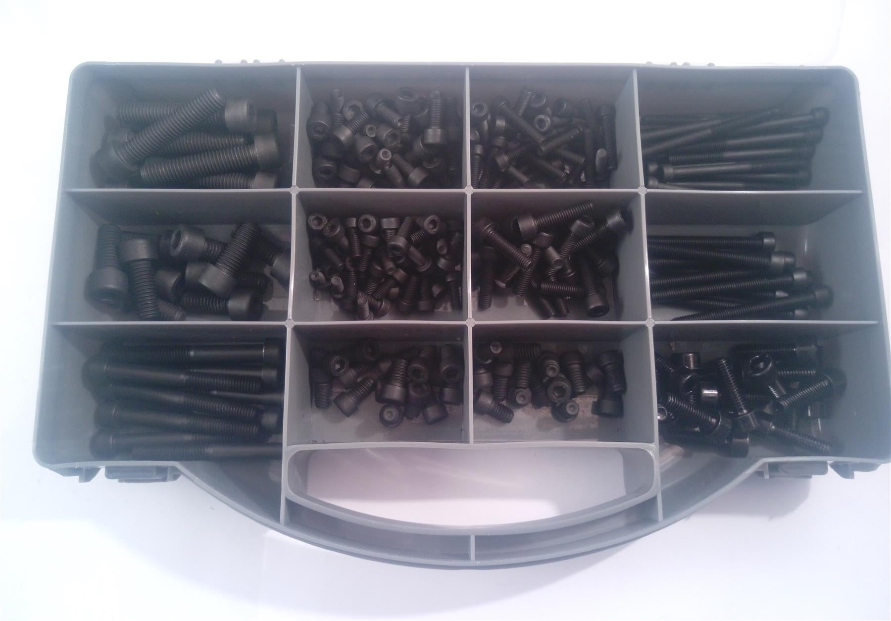 250 Piece Metric Cap Screw Pack