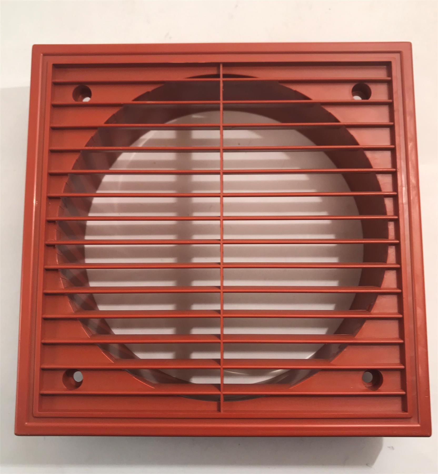 Terracotta Air Vent Duct Grille 150mm, 6" Fan Outlet