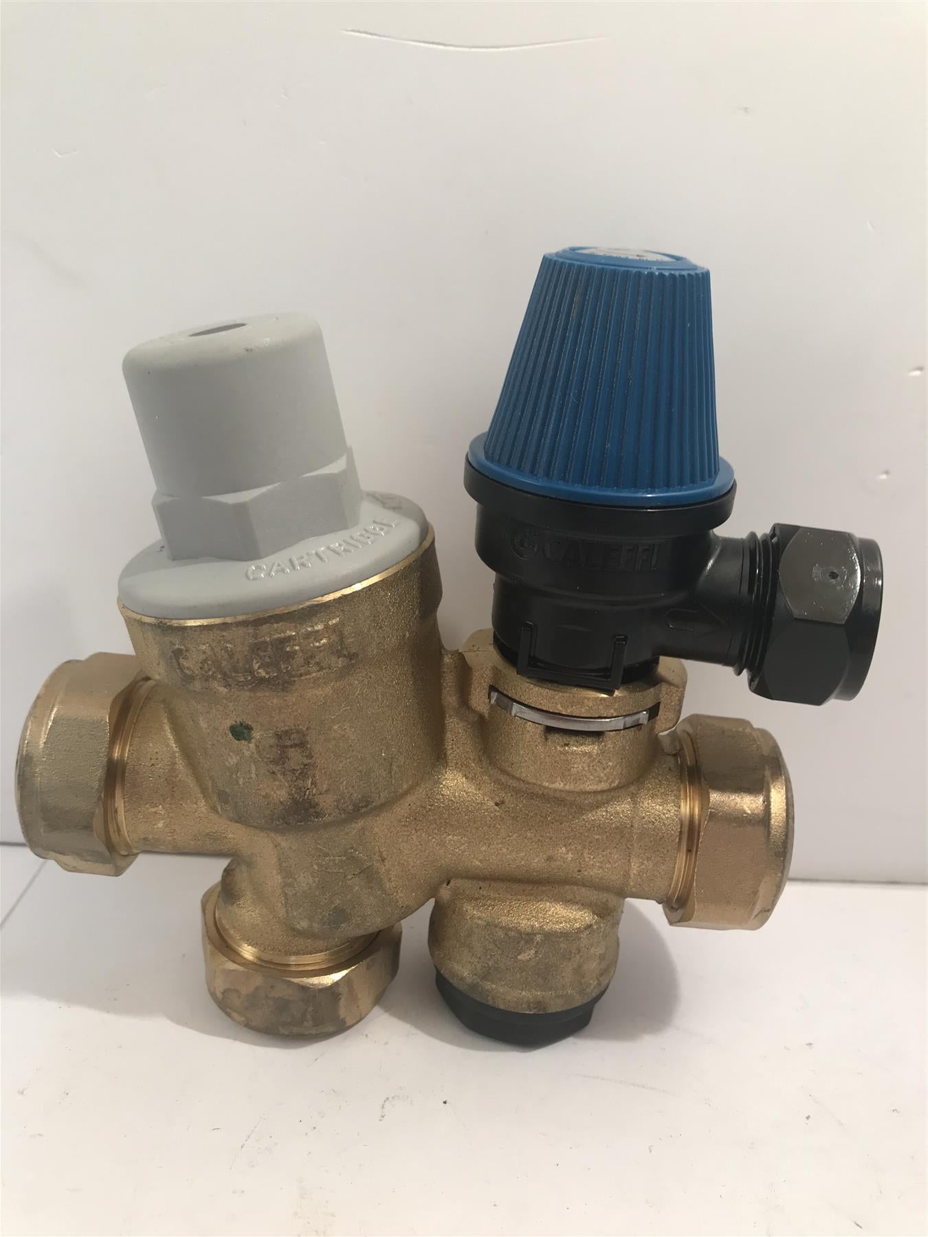 Caleffi 22mm 3 Bar Pressure Reducing Valve with 6 Bar Pressure Relief Valve