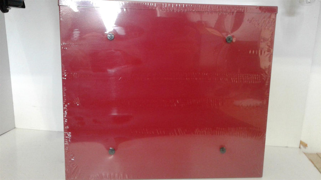 Red Post Box Lockable Outside Wall Mounted Elegance Square With Keys