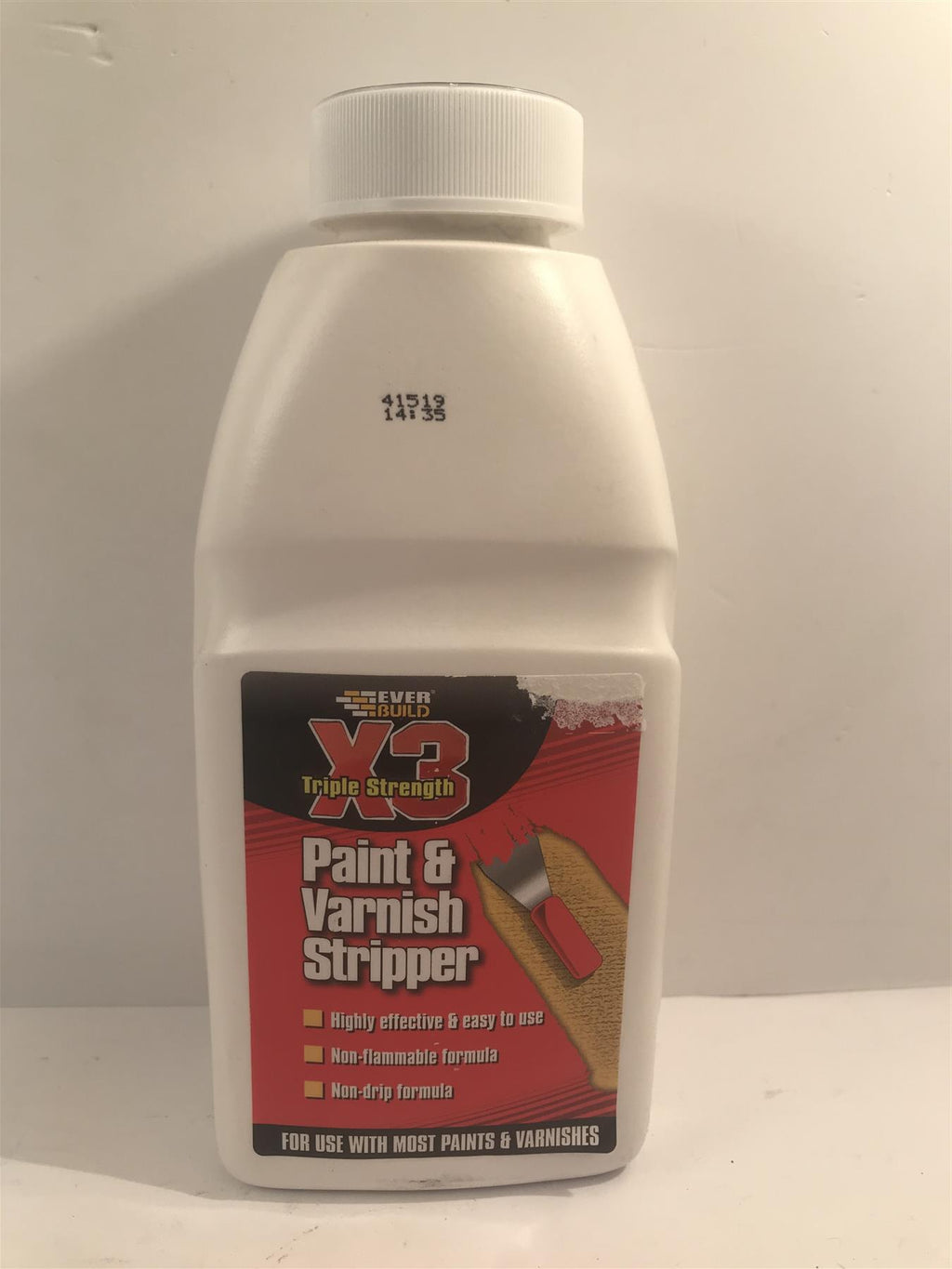 Everbuild  X3 Triple Strength Paint & Varnish Stripper 500ml
