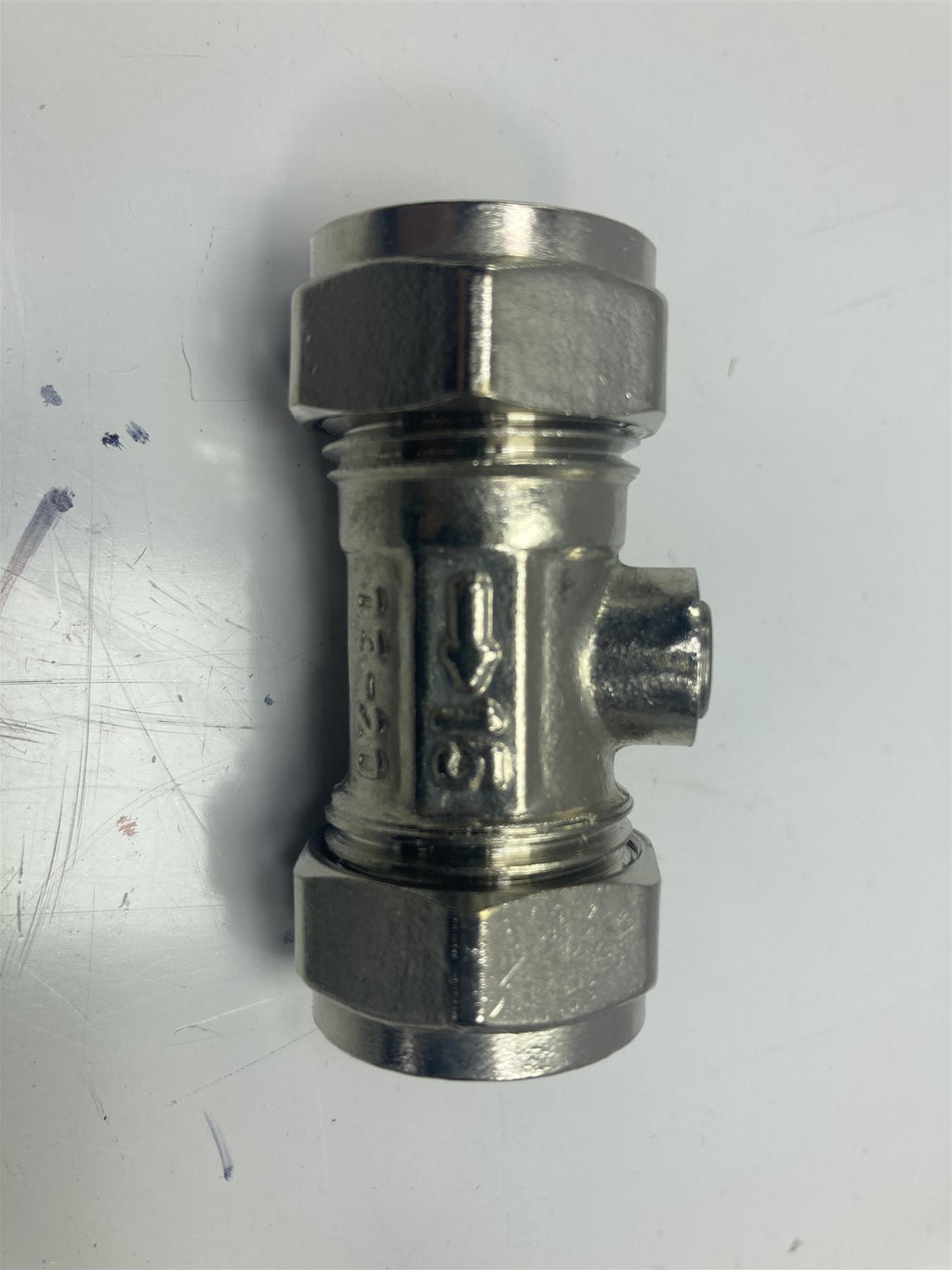 ISOLATING VALVE NP BRASS PLUMBRIGHT 15MM