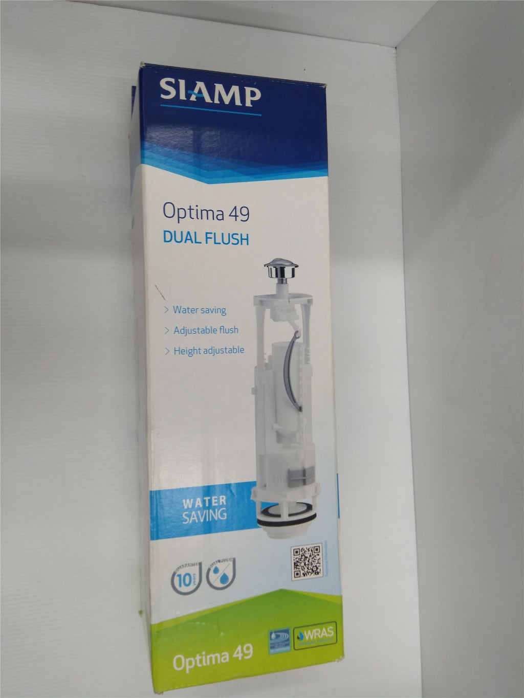 SIAMP 32499910 Optima 49 Flush Valve - White