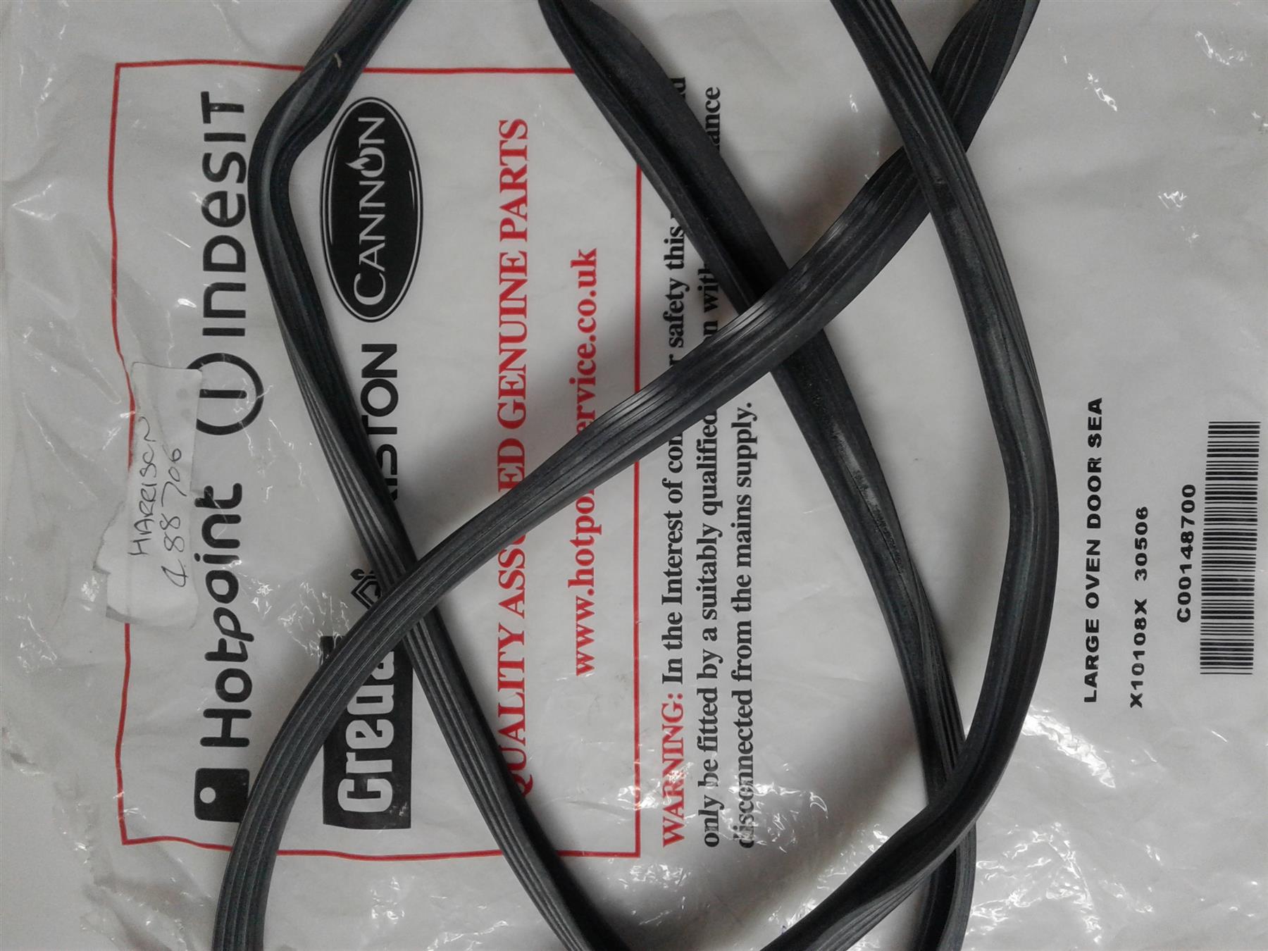 NEW HOTPOINT CANNON LARGE 4 SIDE OVEN DOOR SEAL GASKET C00148700 3506