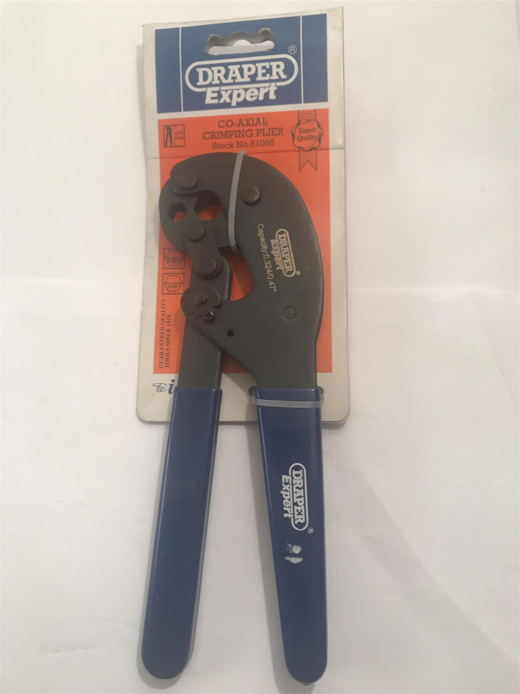 DRAPER CO-AXIAL CRIMPING PLIERS 225mm   61095