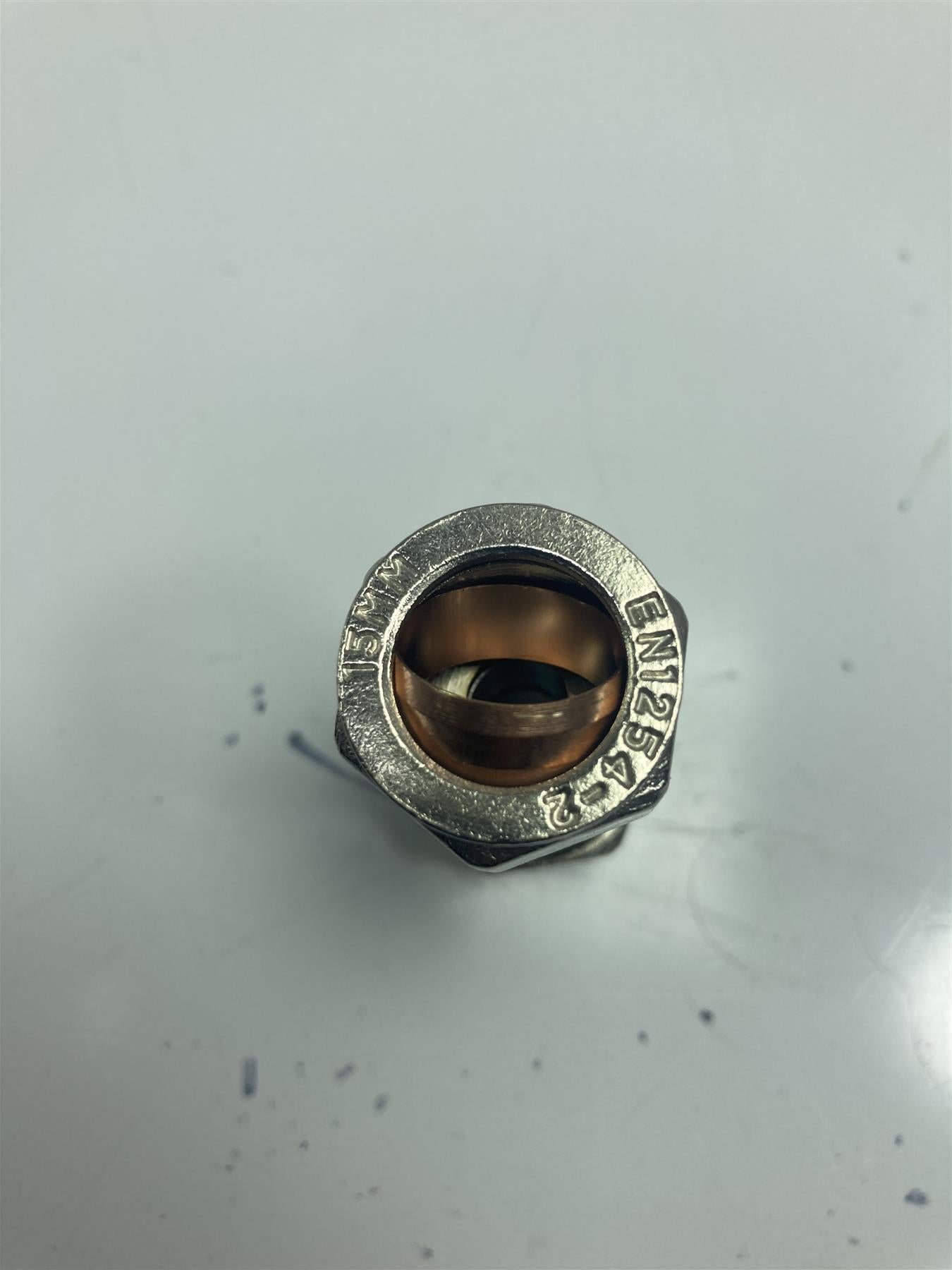 ISOLATING VALVE NP BRASS PLUMBRIGHT 15MM