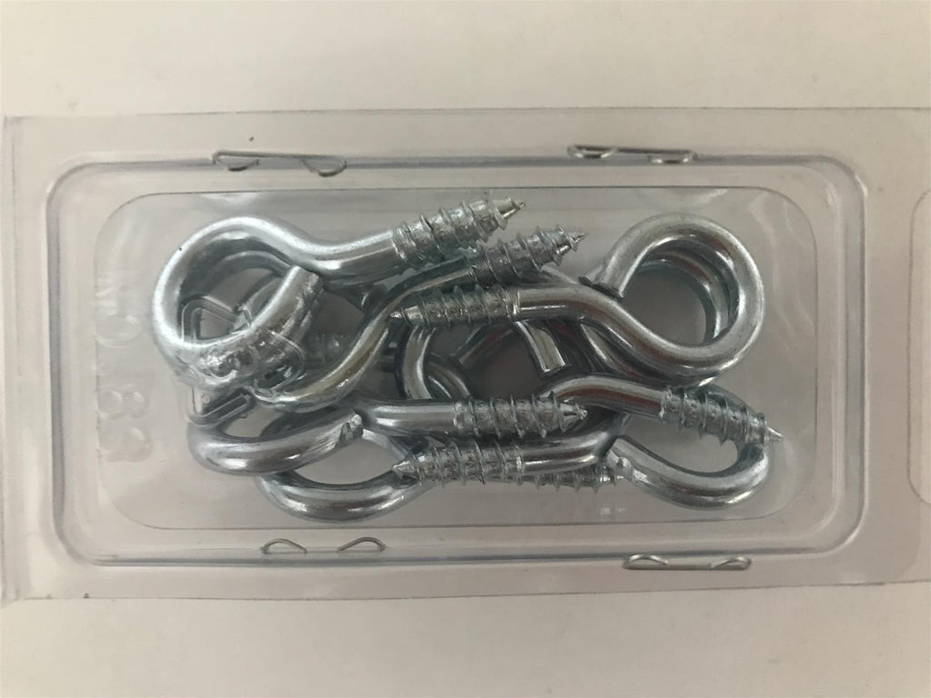 Screw In Eye Eyelet Hooks 45mm x 10g (Pack 10)