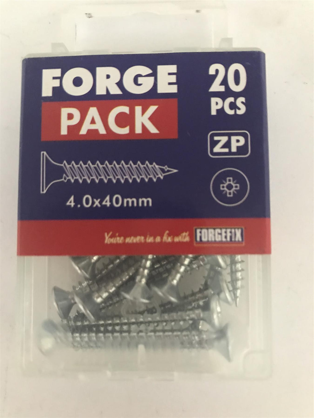Multi-Purpose Pozi Screw 4.0 x 40mm FPMP440ZP Pack 20