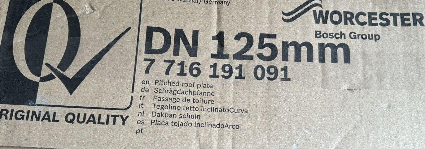 Worcester Greenstar Pitched Roof Flashing Kit 7716191091
