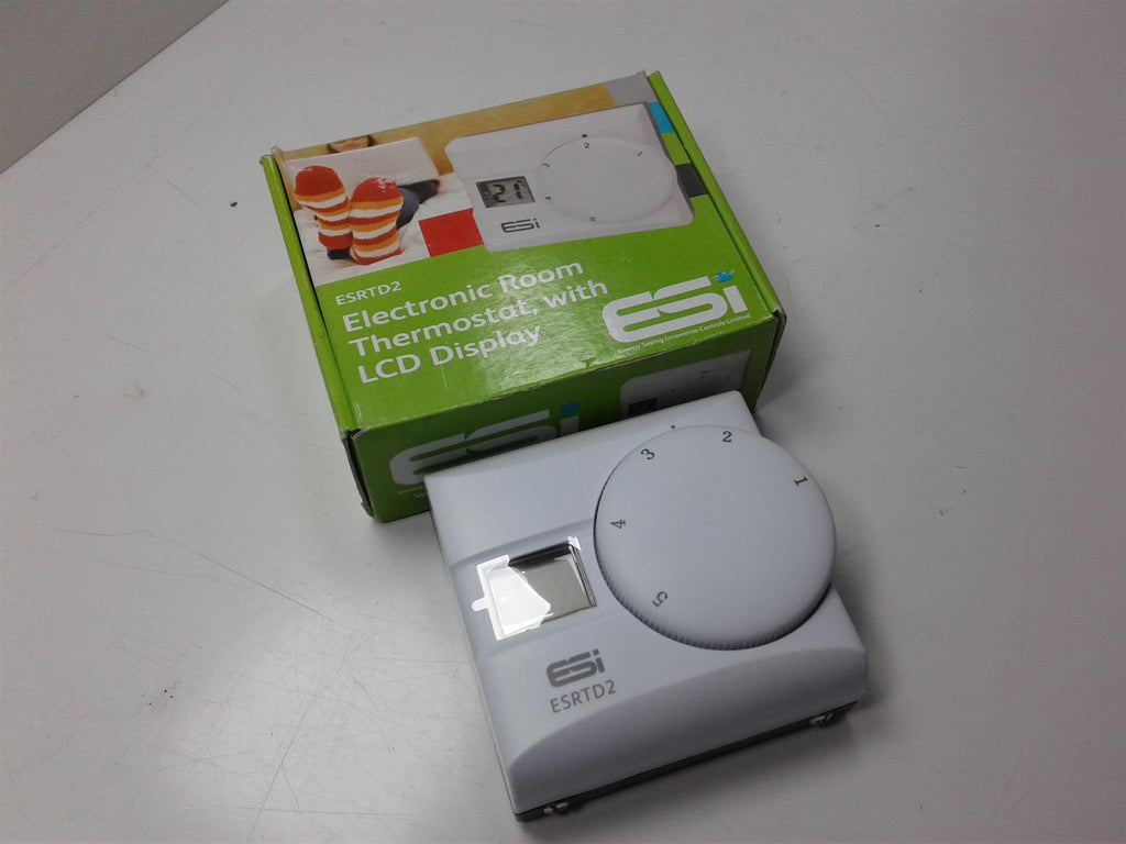 Electronic Room Thermostat ESRTD2 with LCD Display