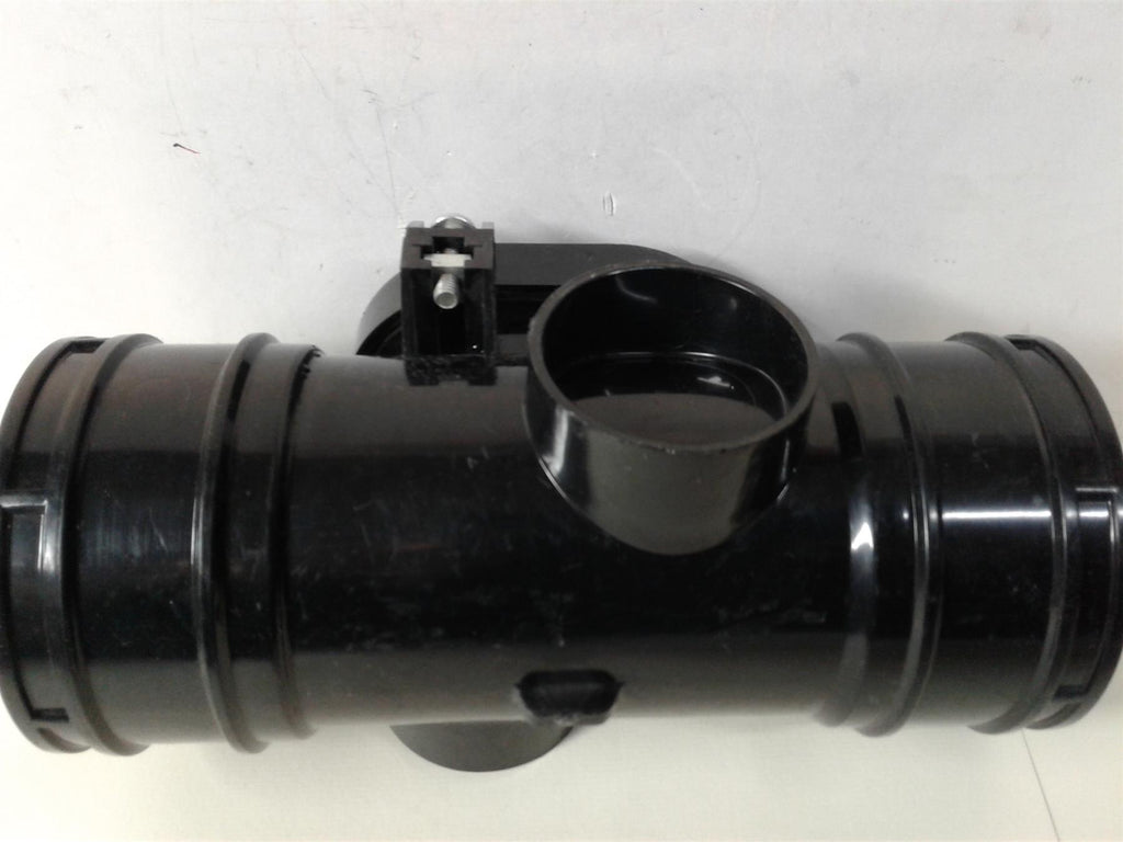 NEW Terrain 3" Access Soil Pipe Connector 82mm 2 Boss Horns 137.3 BLACK