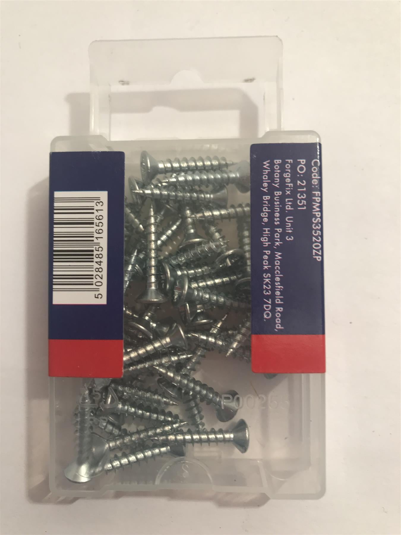ForgeFix Multi-Purpose Pozi Screw 3.5 x 20mm (45 Pack) FPMPS3520ZP
