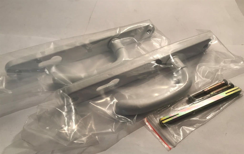 Sienna Euro Lock Handle 92mm Double Sprung White  PO/003418
