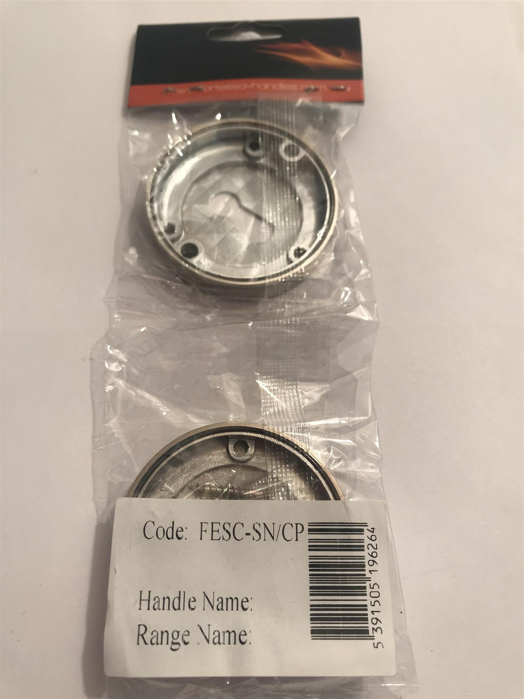 Fortessa Keyhole Escutcheon 8x51mm Satin Nickel Chrome Plated FESC-SN/CP