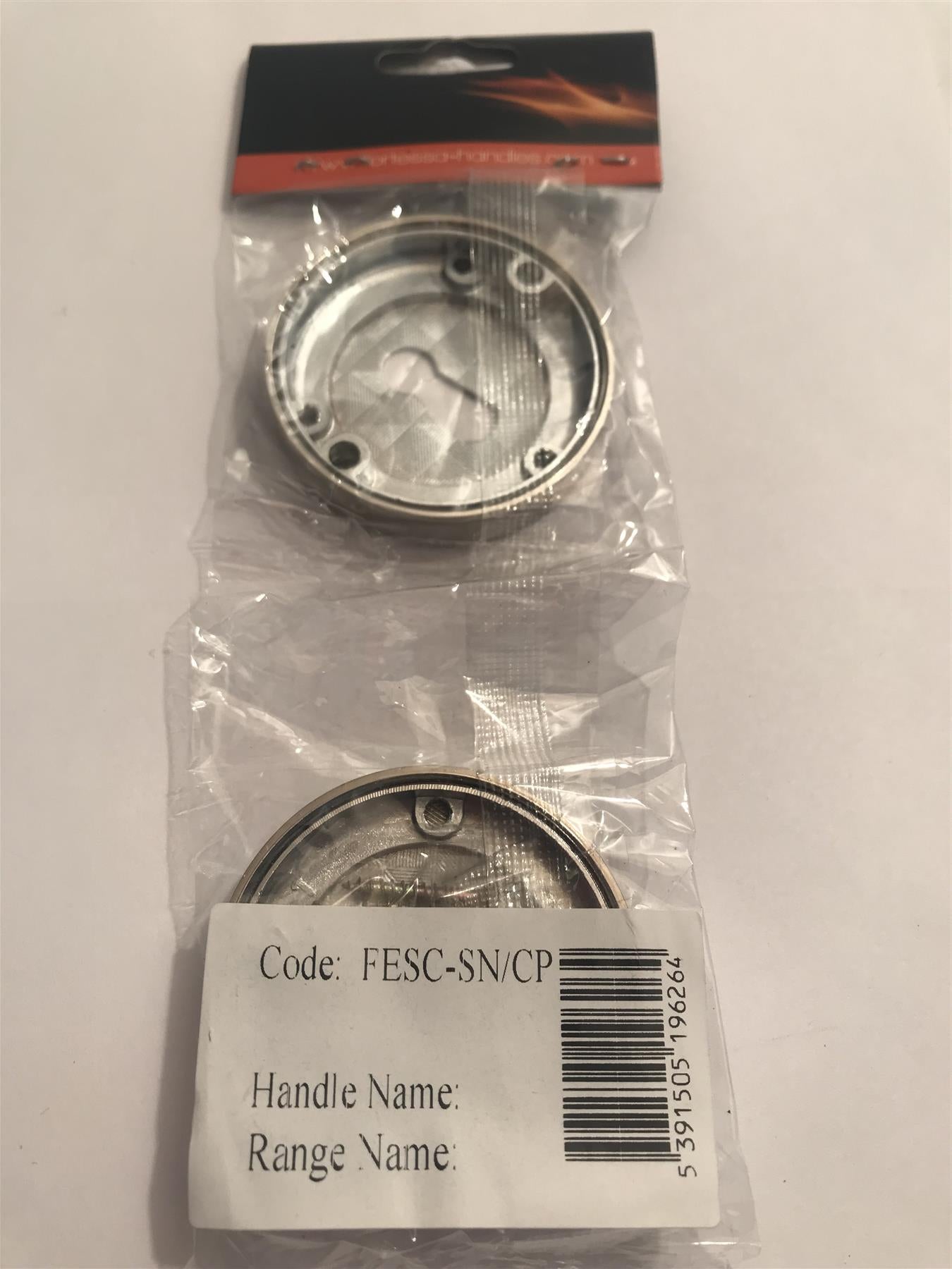 Fortessa Keyhole Escutcheon 8x51mm Satin Nickel Chrome Plated FESC-SN/CP