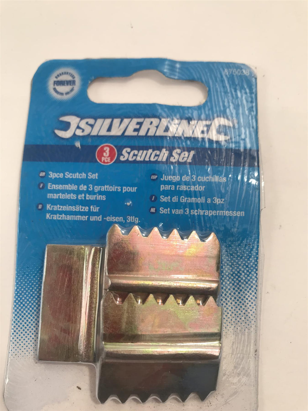 Silverline 3pc Scutch Set  675038